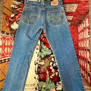 Levi’s VTG late 90s blue mid-wash denim jeans 30x30